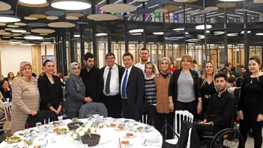 Başkan Erkan Aydın engelleri sevgiyle aştı