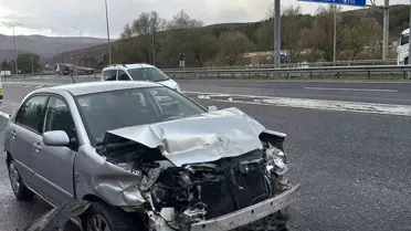 Bilecik'te Trafik Kazası: İki Yaralı