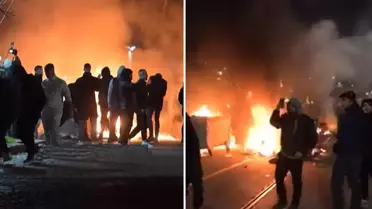 Bulgaristan alev alev! On binlerce kişi sokaklara döküldü