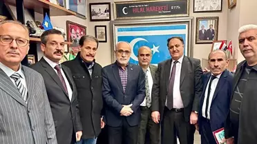 Yalçın Topçu, Suriye Türkmen heyetini kabul etti