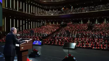 Cumhurbaşkanı Erdoğan, Adli Yargı Hakim ve Cumhuriyet Savcıları ile İdari Yargı Hakimleri Kura Töreni'nde konuştu: (1)