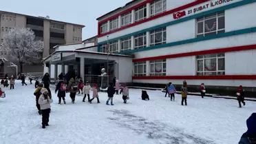 Doğu Anadolu'da Kar Yağışı