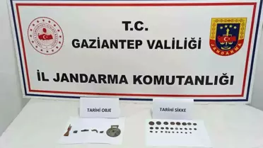Gaziantep'te Tarihi Eser Kaçakçılığı Operasyonu