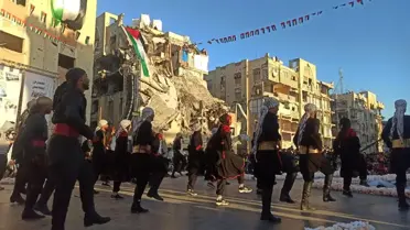 Gazze'de 54 Çift Savaş Ortamında Evlendi