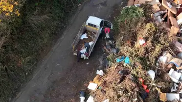 Beşiktaş'ta Kaçak Moloz Dökümü