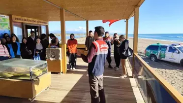 Antalya'da Kıyı Temizliği ve Eğitim