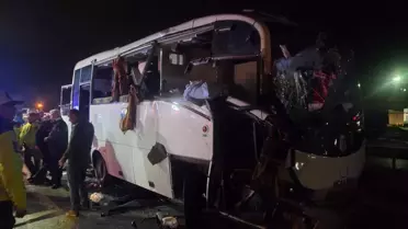 Merzifon'da Zincirleme Kaza: 23 Yaralı