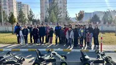 Mardin'de Çocuklara Trafik Eğitimi