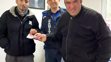 Merzifon'da temizlik personelinden örnek davranış: Bulduğu parayı sahibine teslim etti