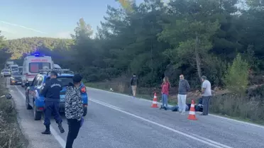 Milas'ta Motosiklet Kazası: 2 Yaralı