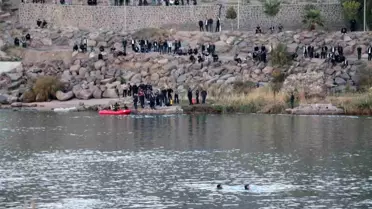 Nehre düşen terliğini almak isterken suya düşen çocuk kayboldu
