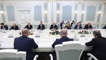 Kurtulmuş'tan Tacikistan Ziyareti