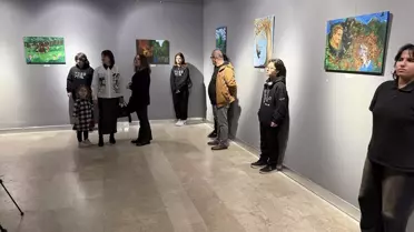 Öğrencilerden Orman Sergisi