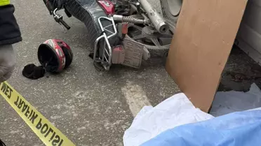 Hatay'da motosiklet kazası: Anne ve bebek hayatını kaybetti