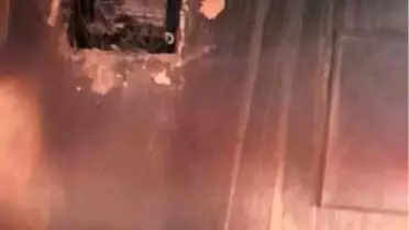 Denizli Camisine Yıldırım Düştü