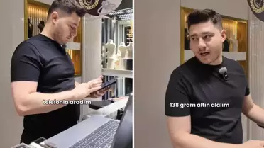 138 gram altın için telefonda pazarlık eden vatandaş, dükkana gelince büyük şaşkınlık yaşadı
