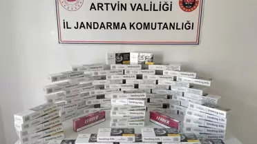 Artvin'de 1 Milyon TL'lik Kaçak Ürün Operasyonu