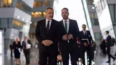 Fidan ve Prevot Brüksel'de Görüştü