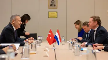 Hakan Fidan, Hollanda Bakanıyla Görüştü