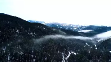 Ilgaz Dağı Karla Kaplandı