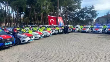 Çanakkale'de 95 Yeni Araç Hizmete Alındı