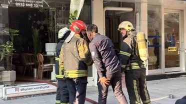 İzmit'te Spot Eşya Dükkanında Yangın