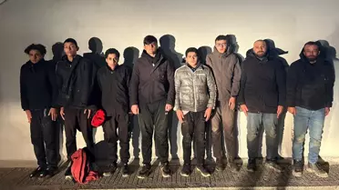 Edirne'de 32 Kaçak Göçmen Yakalandı