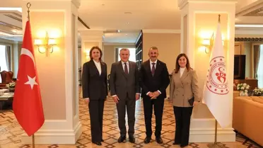 Edirne Valisi Bakanları Ziyaret Etti