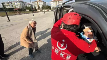 Eskişehir'de Yaralı Trafik Kazası Tatbikatı