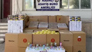 Kadirli'de Asayiş Uygulaması: 7 Tutuklama