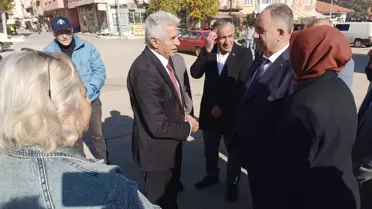 MHP'den Hüyük'te Esnaf Ziyareti