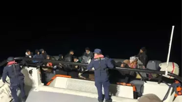Bodrum'da 31 Düzensiz Göçmen Kurtarıldı