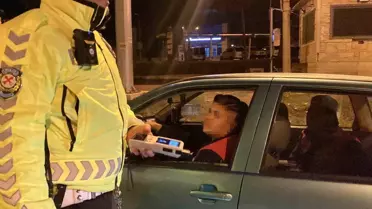 Burdur'da Alkollü Sürücüye Cezai İşlem