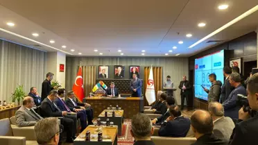 Bakan Tunç Gümüşhane'de Temaslarda Bulundu