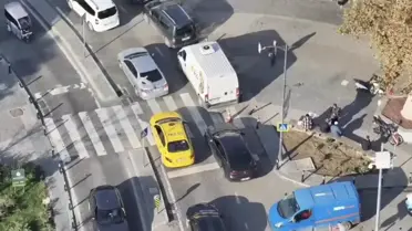 Beykoz'da Dronlu Trafik Denetimi