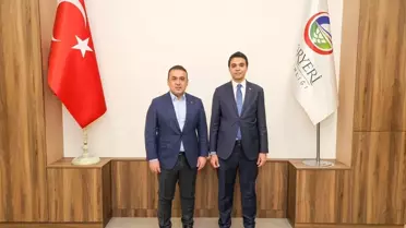 Vali Sözer'den Kaymakam Kara'ya Ziyaret