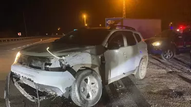 Bucak'ta Otomobil Kazası: 1 Yaralı