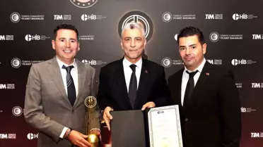 Bursa Kebap Evi'ne Törende 3.lük Ödülü