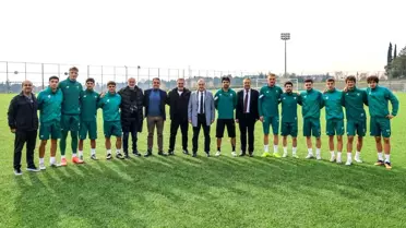 BUÜ Yönetimi Bursaspor'u Ziyaret Etti