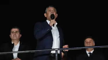 Özgür Özel Güngören'de Miting Düzenledi