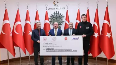 Çorum'da Gazze İçin 6 Milyon Lira Toplandı