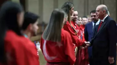 Cumhurbaşkanı Erdoğan: 'Sporda da Türkiye Yüzyılı hedeflerimize ulaşmak için büyük bir çaba harcıyoruz'