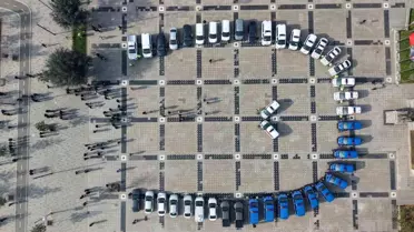 Düzce'de emniyet ve jandarma teşkilatına 44 yeni araç