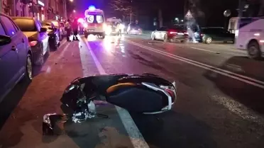 Eskişehir'de otomobille çarpışan motosikletin sürücüsü öldü