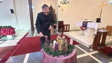 Filistinli rahipten Noel kutlamalarında 'Gazze'yi hatırlama' vurgusu