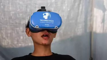 Gazze'de VR Terapi ile Çocuklar Hayata Dönüyor
