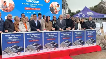 Hasan Nuri ve Abide Öncüer Huzurevi'nin temeli dualarla atıldı