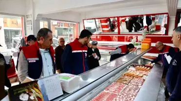 Çine'de Kasaplara Sıkı Denetim