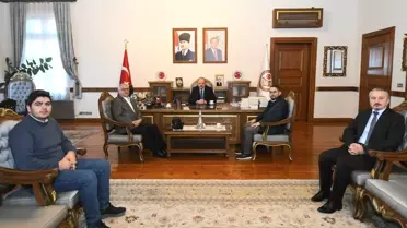 KGD Başkanı İzzet Sarı, Vali Dallı'yı Ziyaret Etti