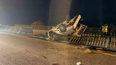 Afyonkarahisar'da Kaza: 1 Ölü, 3 Yaralı